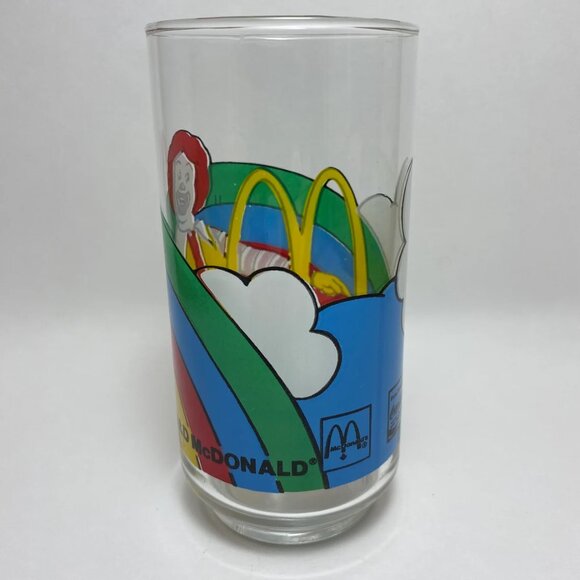 1980s McDonalds Ronald McDonald Glass Collectable Tumbler - Picture 3 of 7